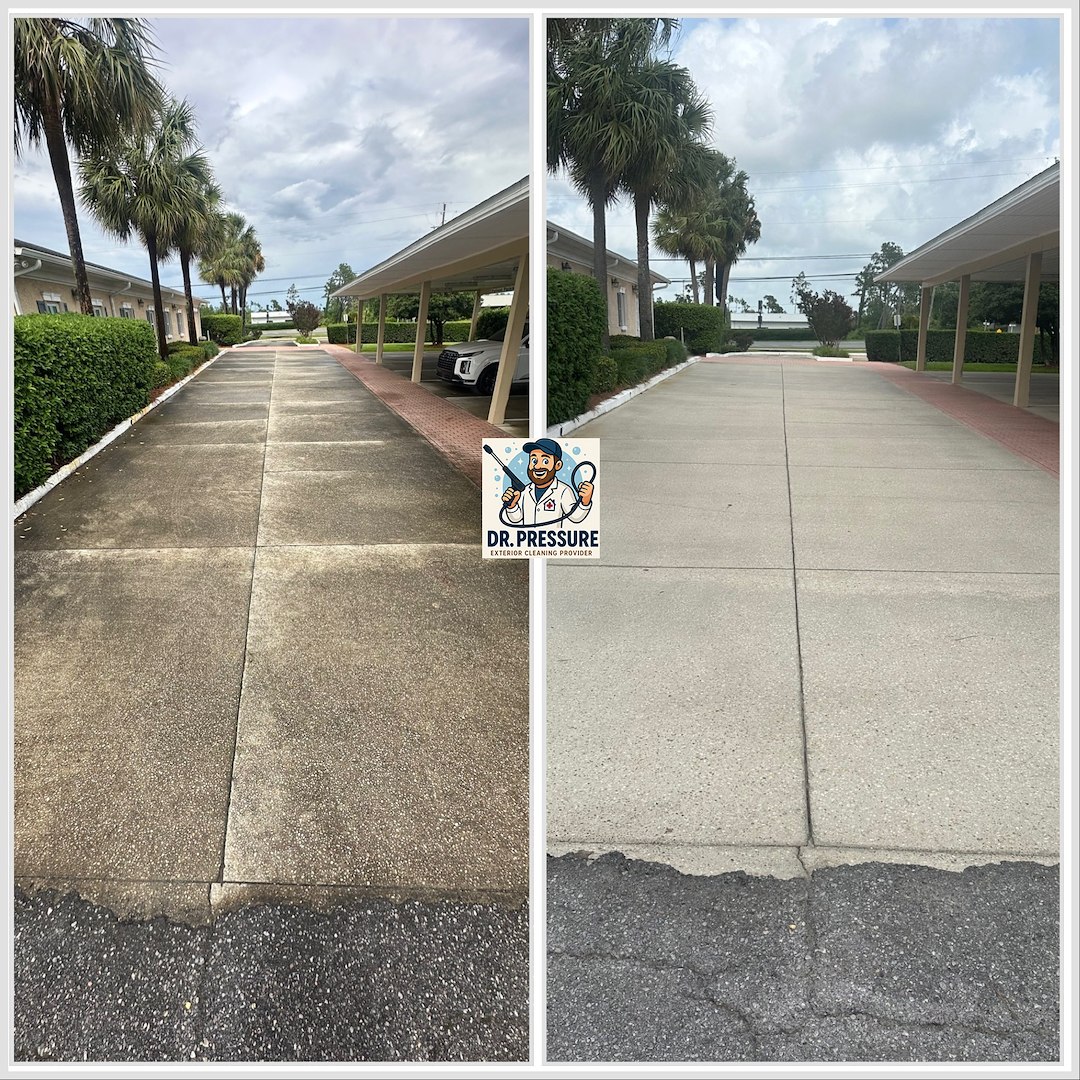 Top quality concrete cleaning in Panama City, Florida Thumbnail